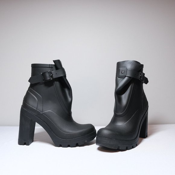 High Heeled Hunter Rain Boots - Picture 7 of 7